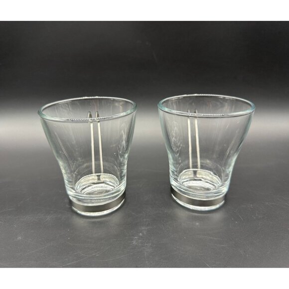 Bormioli Rocco Cappuccino Glasses Coffee Cups Espresso Vitrosax Italy Clear - Picture 5 of 10